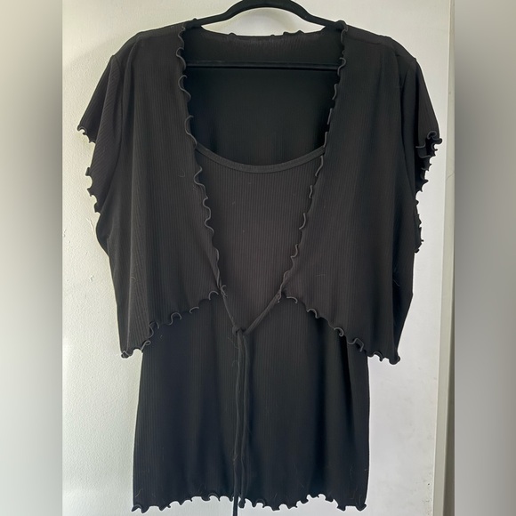 Torrid Curve Tops - Torrid - Black Rayon Blend Garment